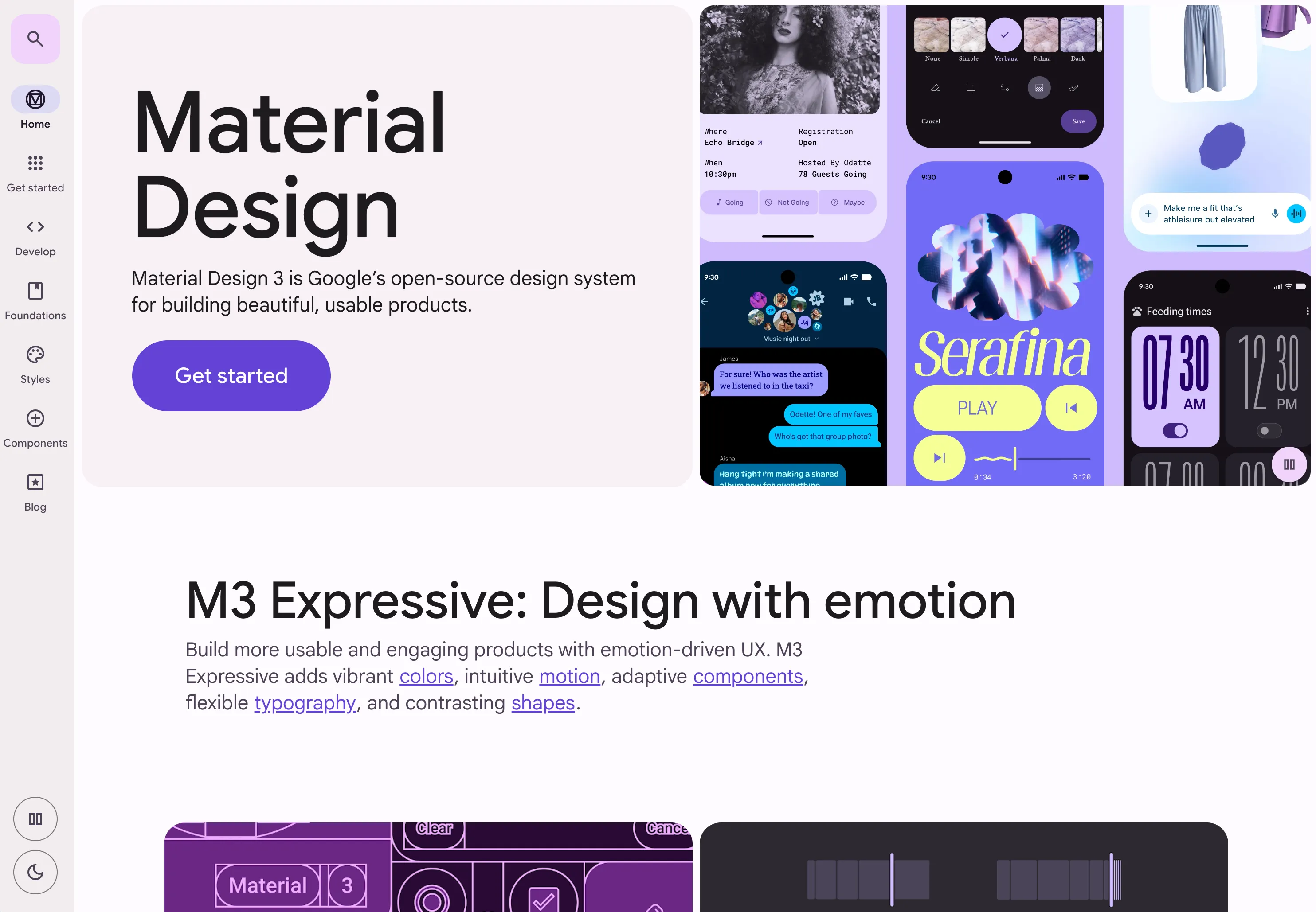 Material Design 圆角按钮示例